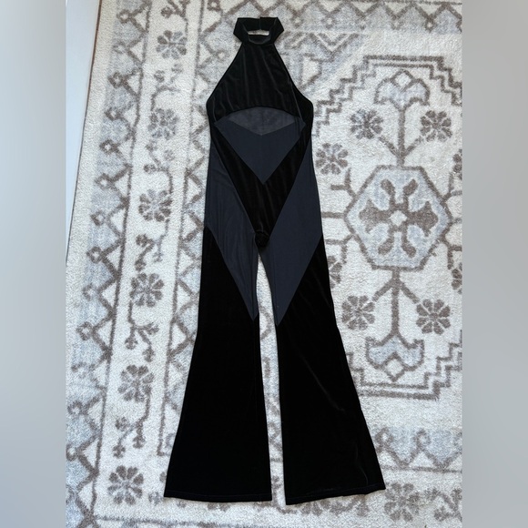 Pants - Sheer Velvet Mystique Onesie Jumpsuit Medium